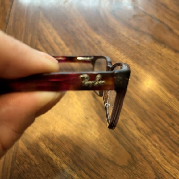 Ray-Ban RB 5286 5628 Brown Marble Full Rim Eyeglasses Frames Only 51-18-135 - Picture 4 of 8